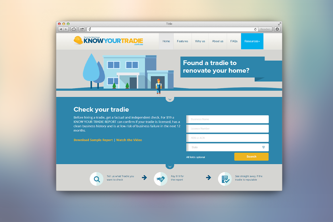 Know Your Tradie Website
